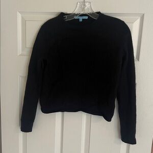 ANTONIO MELANI Classic Black Crew Neck Sweater